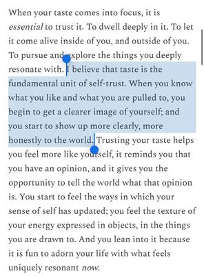 On trust