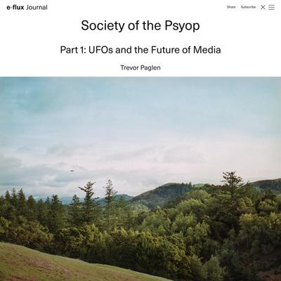 Society of the Psyop, Part 1: UFOs and the Future of Media - Journal #147