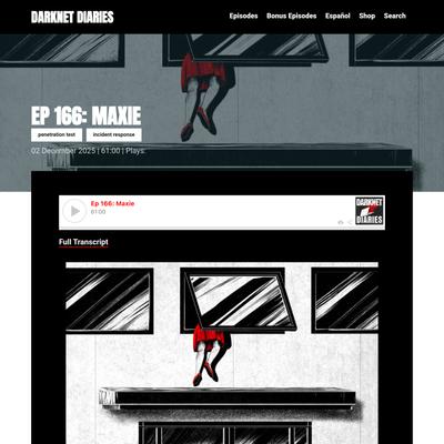 Maxie – Darknet Diaries