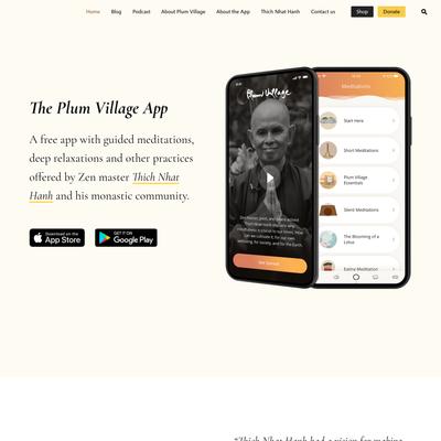 Home - Plum Village Mobile App