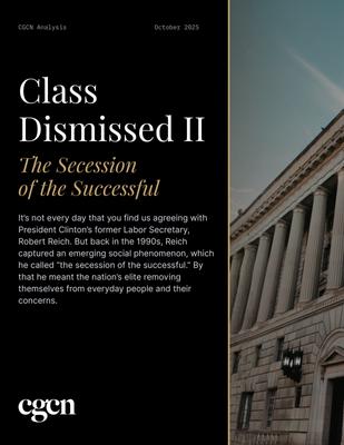 Class Dismissed II: The Secession of the Successful