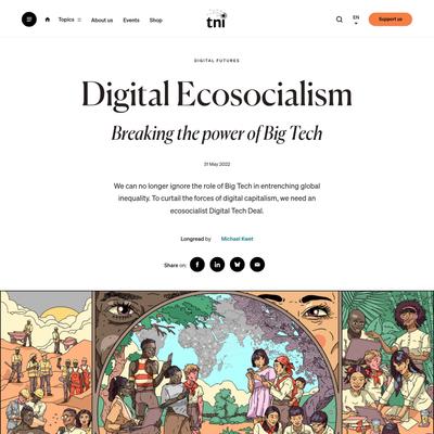 Digital Ecosocialism | Transnational Institute