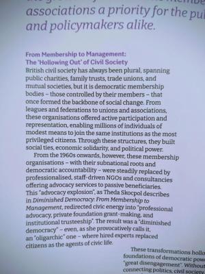 The 'Hollowing Out' of Civil Society