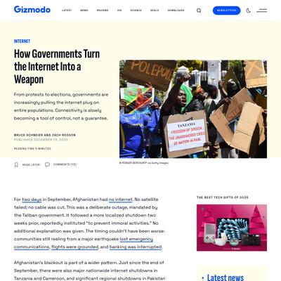 How Governments Turn the Internet Into a Weapon