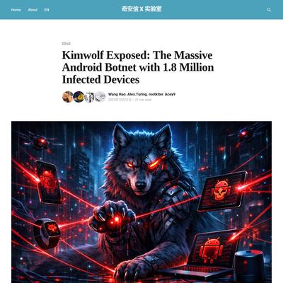 Kimwolf Exposed: The Massive Android Botnet with 1.8 Million Infected Devices