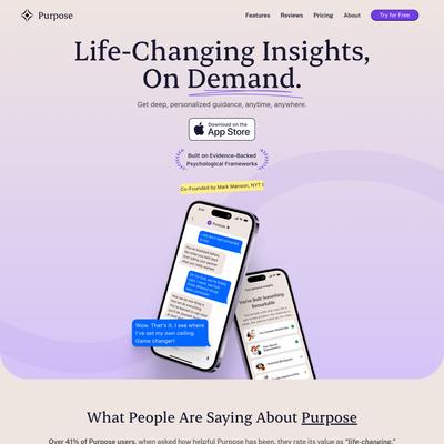 AI-powered mentor for clarity, growth, and real change.