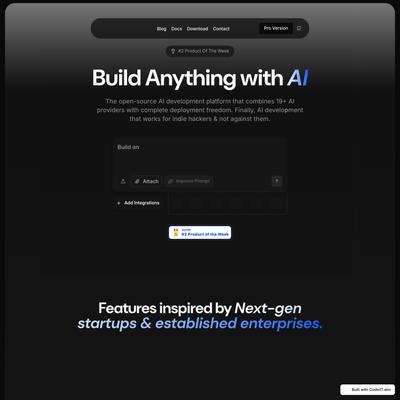 Build Your Next App With AI
