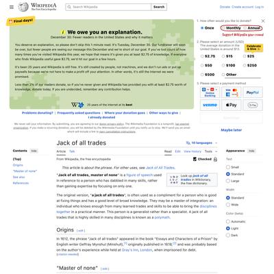 Jack of all trades - Wikipedia