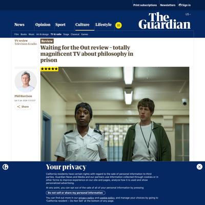 Waiting for the Out review – totally magnificent TV about philosophy in prison