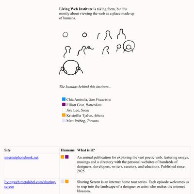 Living Web Institute