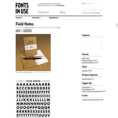 Field Notes