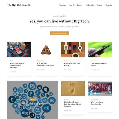 The Opt Out Project