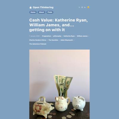 Cash Value: Katherine Ryan, William James, and... getting on with it