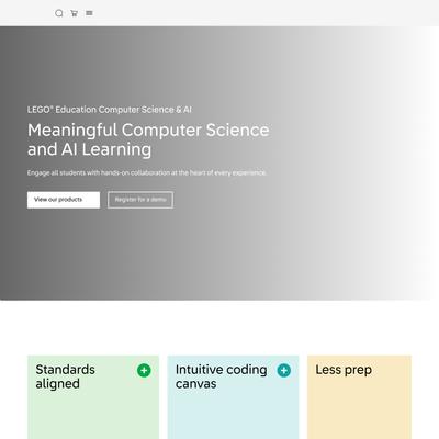 Computer Science & AI Learning Solutions for K-8 | LEGO® Education
