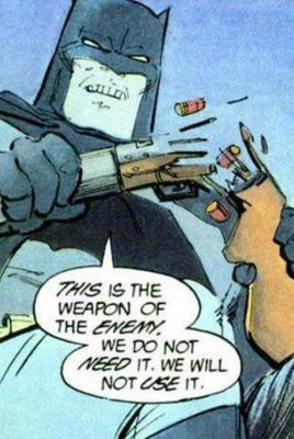 This is the weapon of the enemy