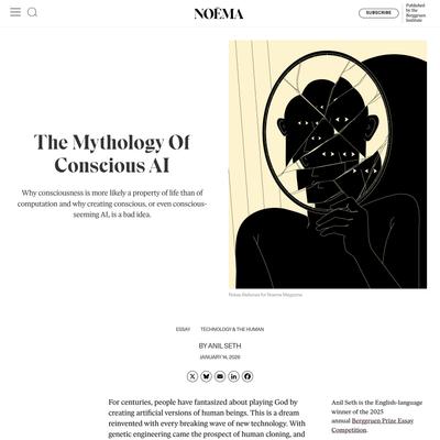 The Mythology Of Conscious AI | NOEMA
