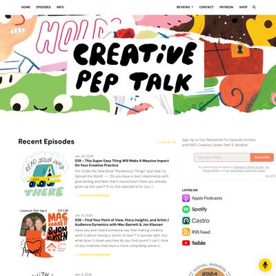 A Weekly Podcast Companion for Your Creative Journey | A Weekly Podcast Companion for Your Creative Journey