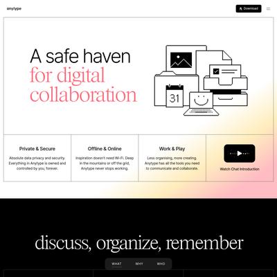 Anytype — A safe haven for digital collaboration