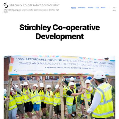 Stirchley Co-operative Development – Affordable housing and a new home for local businesses on Stirchley High Street