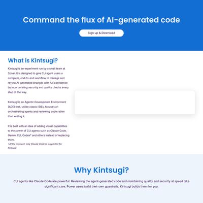AI Code Management | Kintsugi