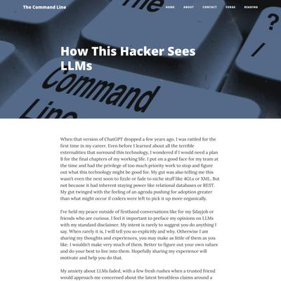 The Command Line