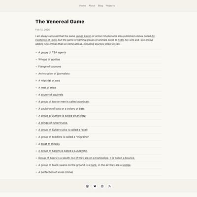 The Venereal Game | Robert Stephens
