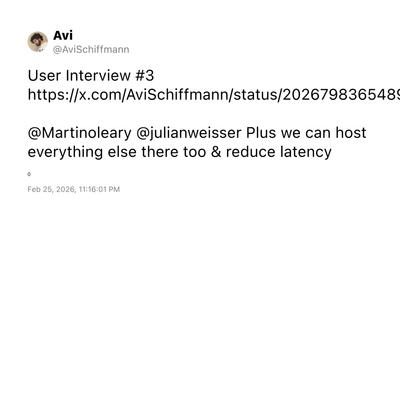 Avi on X: "User Interview #3 https://t.co/pW79zQSlXG" / X