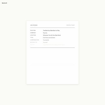 Hire Yourself — Free Self-Employment Contract Generator | hired.wtf