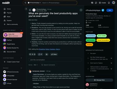 what_are_genuinely_the_best_productivity_apps