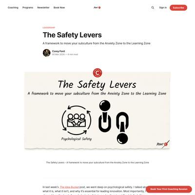 The Safety Levers