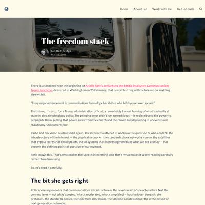 The freedom stack