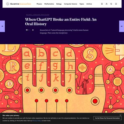 When ChatGPT Broke an Entire Field: An Oral History | Quanta Magazine