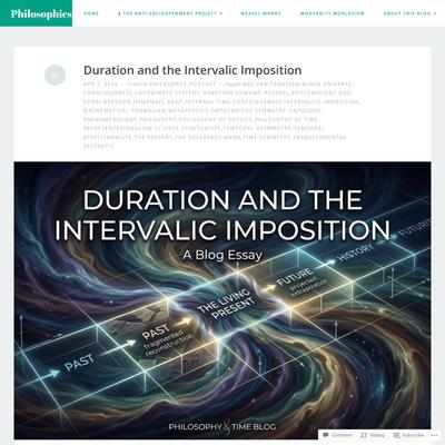 Duration and the Intervalic Imposition – Philosophics
