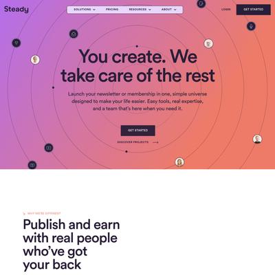 Steady — Membership Platform for Independent Creators