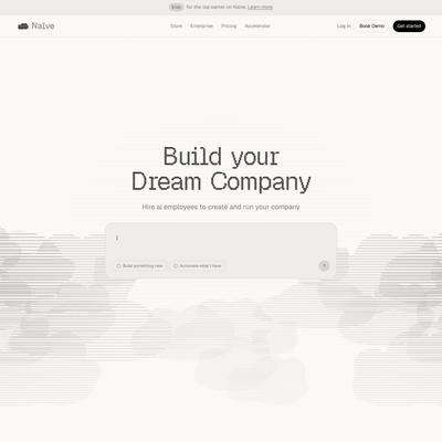 Naïve | Create & run your company with autonomous employees