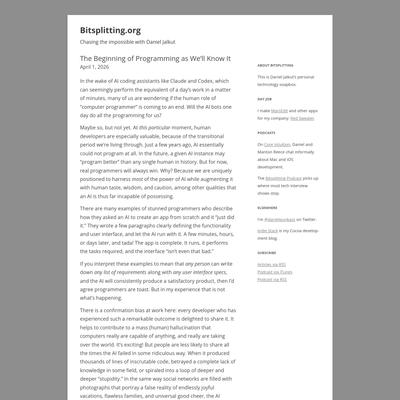 The Beginning of Programming as We’ll Know It | Bitsplitting.org
