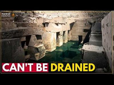 Egypt's Osireion has 100-tonne granite pillars and it's water can't be drained | Ancient Mysteries - YouTube