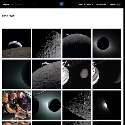 Lunar Flyby - NASA