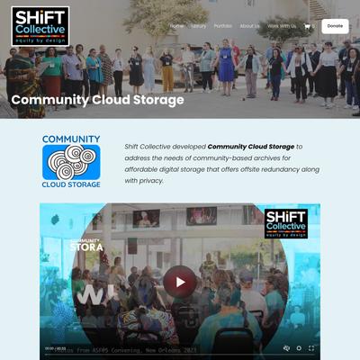 Community Cloud Storage — Shift Collective