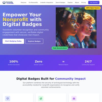 Community Credentials - Empower Your Nonprofit with Digital Badges