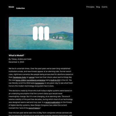 What is Modal? — Modal Collective