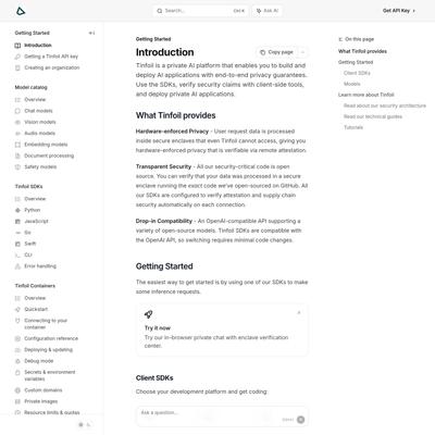 Introduction - Tinfoil Documentation