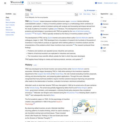 TRIZ - Wikipedia