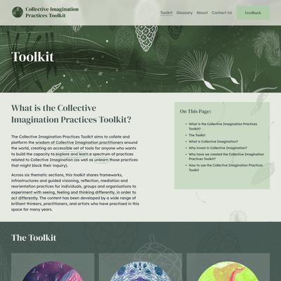 About the Tookit — Collective Imagination Practices Toolkit