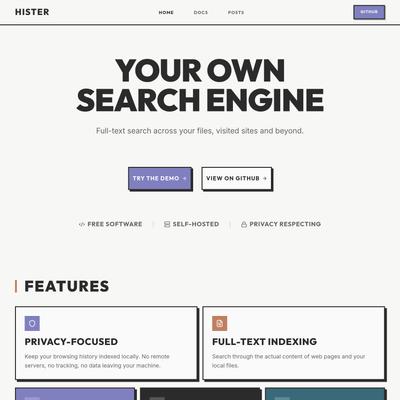 Your Own Search Engine