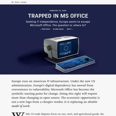 Trapped in MS Office - iA