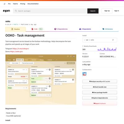 ooko - npm