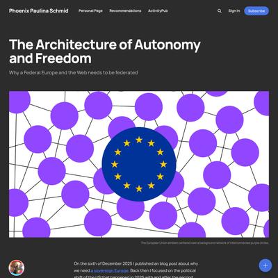 The Architecture of Autonomy and Freedom