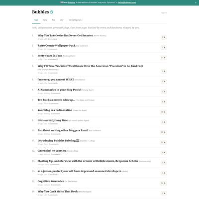 Bubbles
