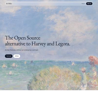 Mike — open-source legal AI